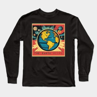 The Earth Vinyl Long Sleeve T-Shirt